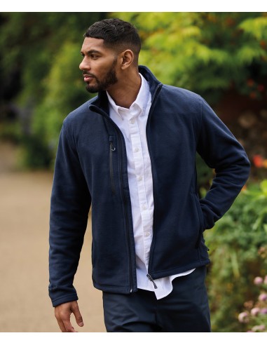 REG-TRF618-Honestly Made Recycled Full Zip Fleece Jacket